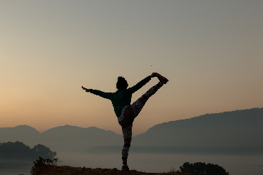 Meditation in der Natur